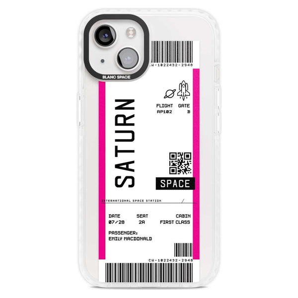 Personalised Saturn Travel Ticket