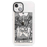 Personalised The Lovers Tarot Card - Transparent Custom Phone Case iPhone 15 Plus / Magsafe Impact Case,iPhone 15 / Magsafe Impact Case Blanc Space