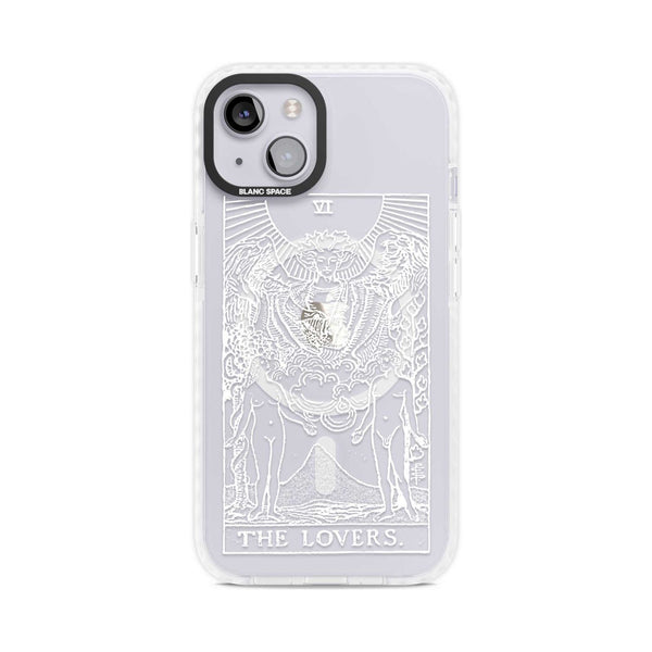 Personalised The Lovers Tarot Card (White)