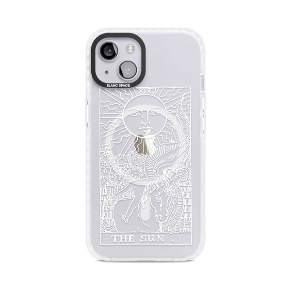 Personalised The Sun Tarot Card (White)