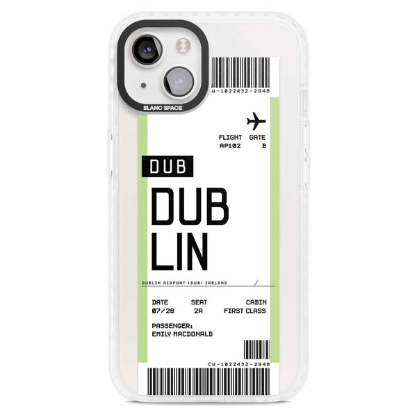 Personalised Dublin Boarding Pass