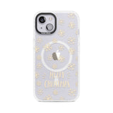 Christmas Snowflake Pattern Phone Case iPhone 15 Plus / Magsafe Impact Case,iPhone 15 / Magsafe Impact Case Blanc Space