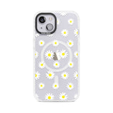 White Daisy Pattern (Clear)