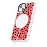 Black on Salmon Pink Dalmatian Polka Dot Spots Phone Case iPhone 15 Pro Max / Black Impact Case,iPhone 15 Plus / Black Impact Case,iPhone 15 Pro / Black Impact Case,iPhone 15 / Black Impact Case,iPhone 15 Pro Max / Impact Case,iPhone 15 Plus / Impact Case,iPhone 15 Pro / Impact Case,iPhone 15 / Impact Case,iPhone 15 Pro Max / Magsafe Black Impact Case,iPhone 15 Plus / Magsafe Black Impact Case,iPhone 15 Pro / Magsafe Black Impact Case,iPhone 15 / Magsafe Black Impact Case,iPhone 14 Pro Max / Black Impact Ca