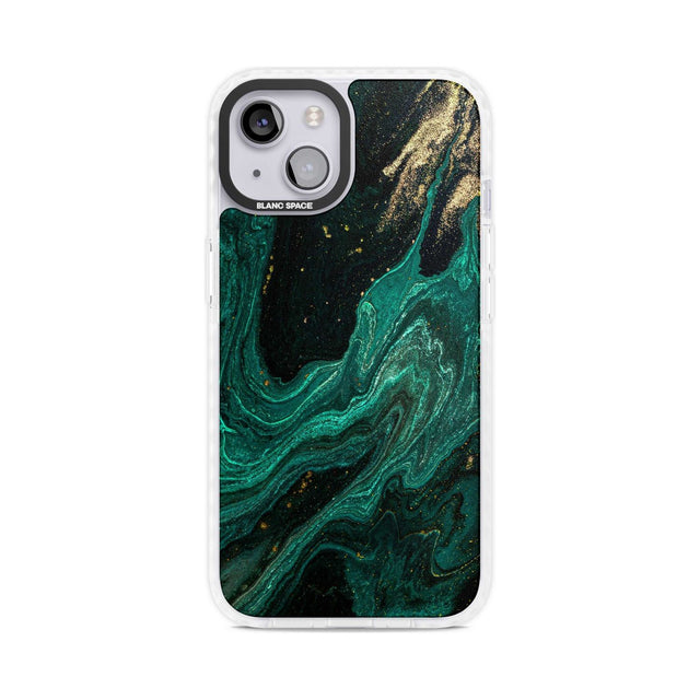 Emerald Lagoon Phone Case iPhone 15 Plus / Magsafe Impact Case,iPhone 15 / Magsafe Impact Case Blanc Space