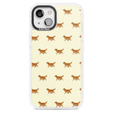 Golden Retriever Dog Pattern Phone Case iPhone 15 Plus / Magsafe Impact Case,iPhone 15 / Magsafe Impact Case Blanc Space