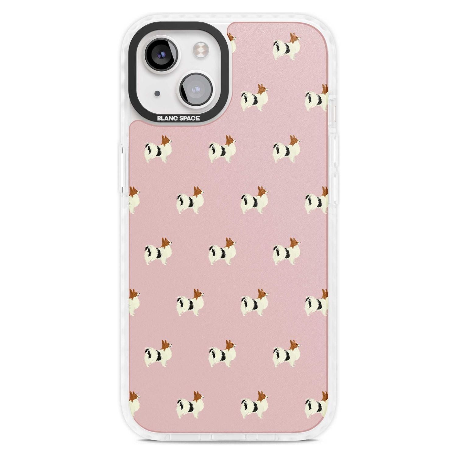 German Shorthaired Pointer Dog Pattern Clear Phone Case iPhone 15 Plus / Magsafe Impact Case,iPhone 15 / Magsafe Impact Case Blanc Space