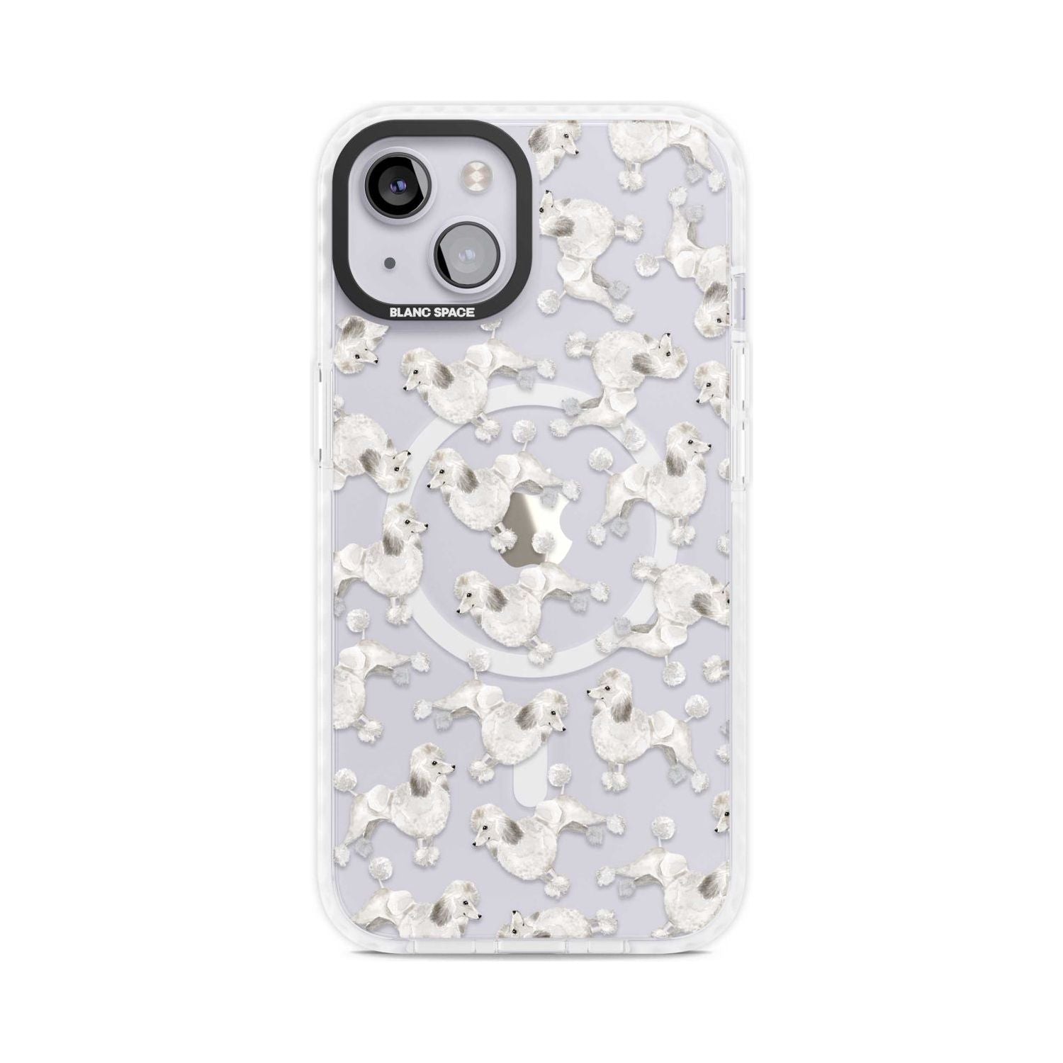 Poodle Watercolor Pattern