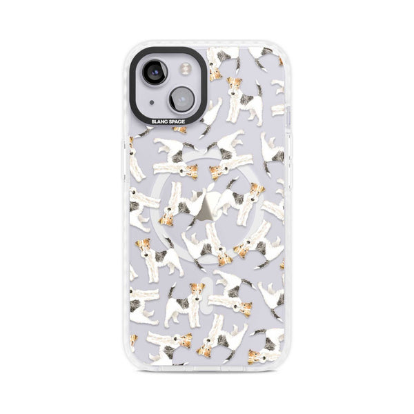 Wire Haired Fox Terrier Dog Pattern