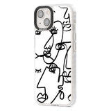 Abstract Continuous Line Faces Black on White Phone Case iPhone 15 Pro Max / Black Impact Case,iPhone 15 Plus / Black Impact Case,iPhone 15 Pro / Black Impact Case,iPhone 15 / Black Impact Case,iPhone 15 Pro Max / Impact Case,iPhone 15 Plus / Impact Case,iPhone 15 Pro / Impact Case,iPhone 15 / Impact Case,iPhone 15 Pro Max / Magsafe Black Impact Case,iPhone 15 Plus / Magsafe Black Impact Case,iPhone 15 Pro / Magsafe Black Impact Case,iPhone 15 / Magsafe Black Impact Case,iPhone 14 Pro Max / Black Impact Cas