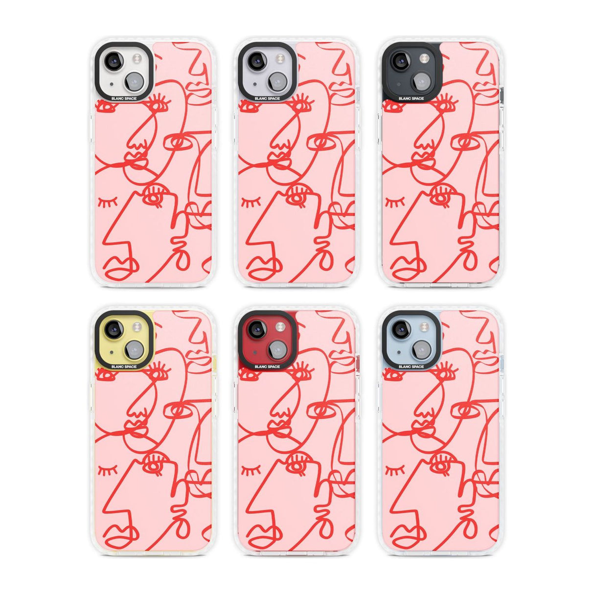 Abstract Continuous Line Faces Red on Pink Phone Case iPhone 15 Pro Max / Black Impact Case,iPhone 15 Plus / Black Impact Case,iPhone 15 Pro / Black Impact Case,iPhone 15 / Black Impact Case,iPhone 15 Pro Max / Impact Case,iPhone 15 Plus / Impact Case,iPhone 15 Pro / Impact Case,iPhone 15 / Impact Case,iPhone 15 Pro Max / Magsafe Black Impact Case,iPhone 15 Plus / Magsafe Black Impact Case,iPhone 15 Pro / Magsafe Black Impact Case,iPhone 15 / Magsafe Black Impact Case,iPhone 14 Pro Max / Black Impact Case,i