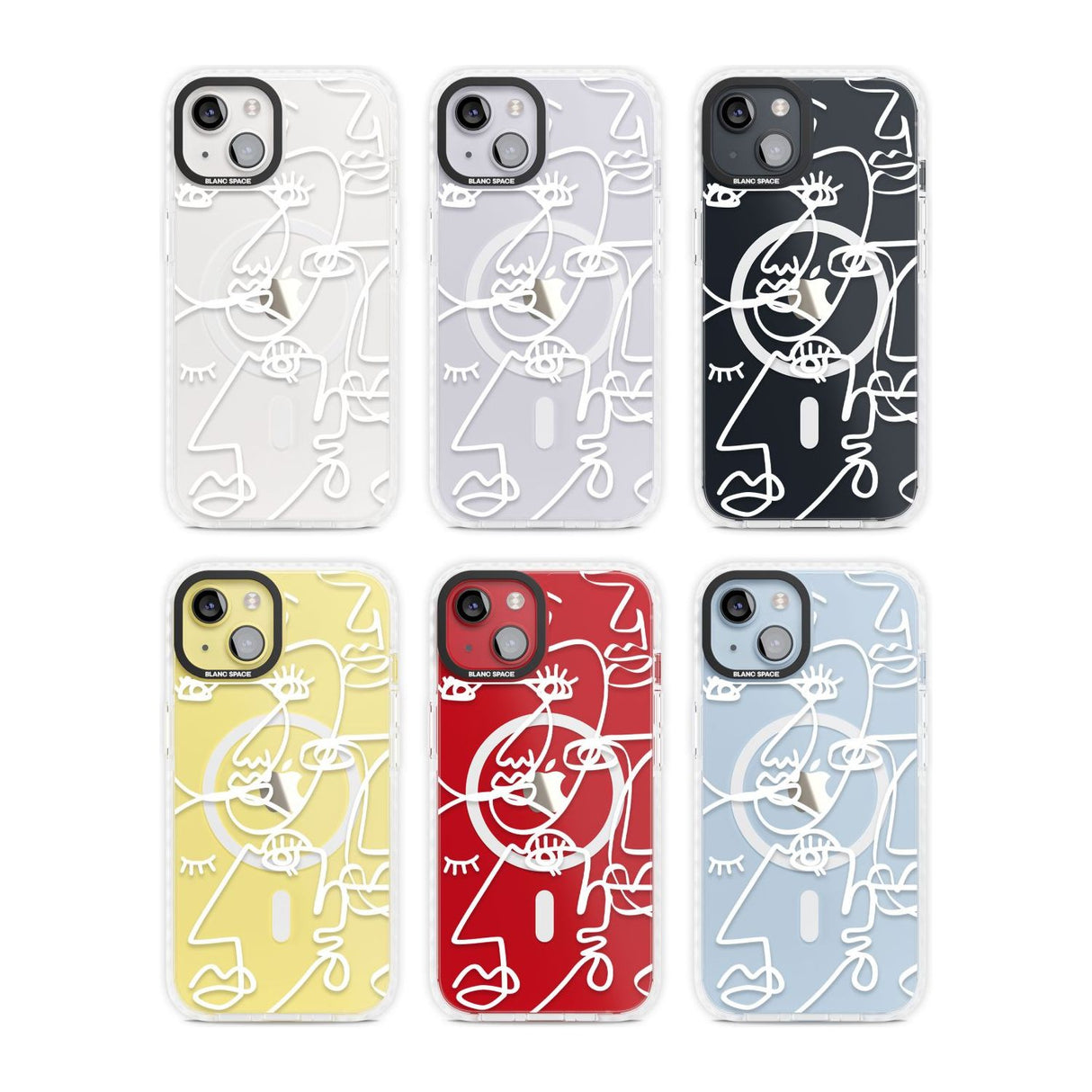 Abstract Continuous Line Faces White on Clear Phone Case iPhone 15 Pro Max / Black Impact Case,iPhone 15 Plus / Black Impact Case,iPhone 15 Pro / Black Impact Case,iPhone 15 / Black Impact Case,iPhone 15 Pro Max / Impact Case,iPhone 15 Plus / Impact Case,iPhone 15 Pro / Impact Case,iPhone 15 / Impact Case,iPhone 15 Pro Max / Magsafe Black Impact Case,iPhone 15 Plus / Magsafe Black Impact Case,iPhone 15 Pro / Magsafe Black Impact Case,iPhone 15 / Magsafe Black Impact Case,iPhone 14 Pro Max / Black Impact Cas