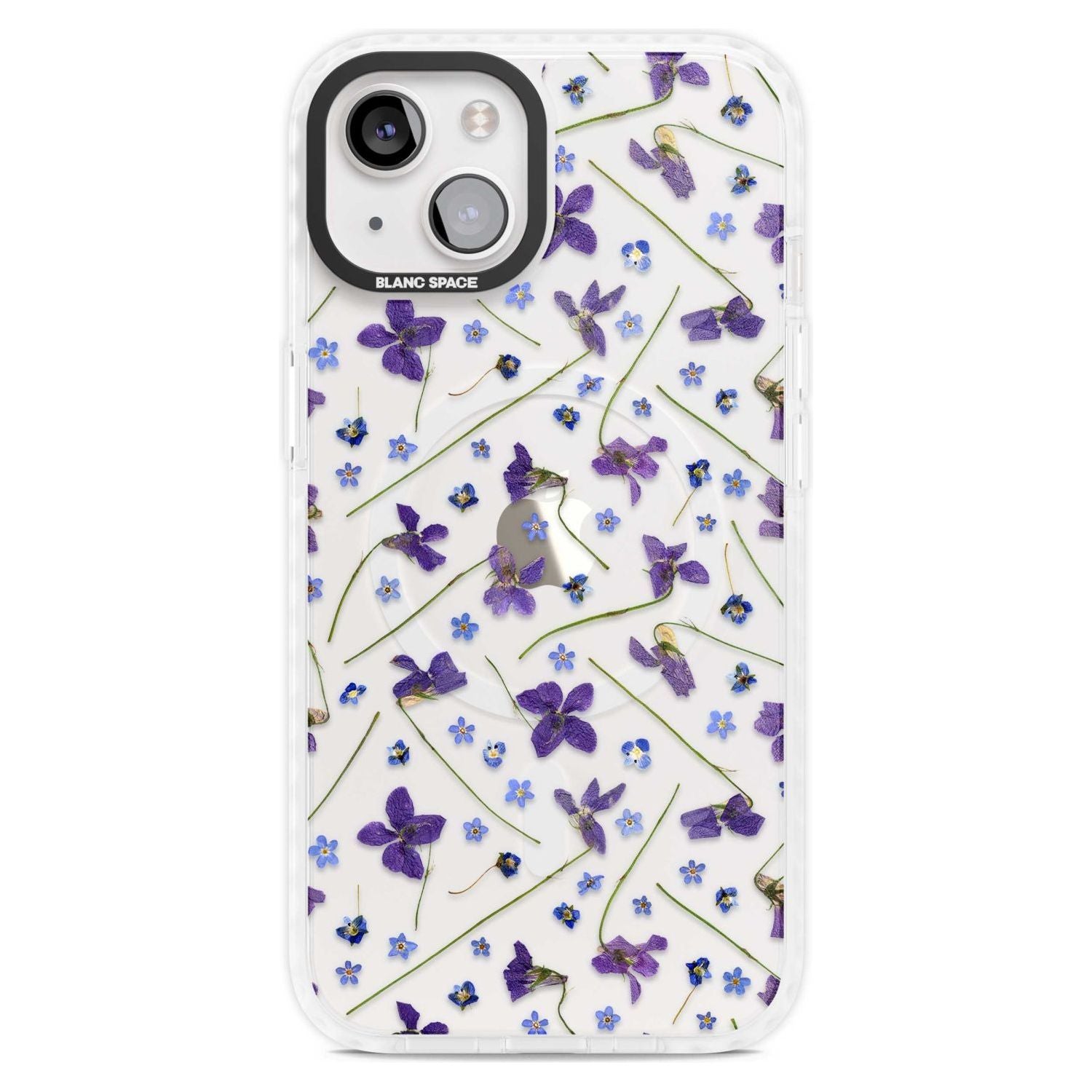 Pressed Violet Flower