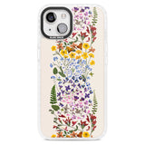 Wildflower Stripe Design - Cream