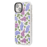 Purple Blossoms Transparent Floral