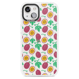 Passion Fruit Pattern Phone Case iPhone 15 Plus / Magsafe Impact Case,iPhone 15 / Magsafe Impact Case Blanc Space