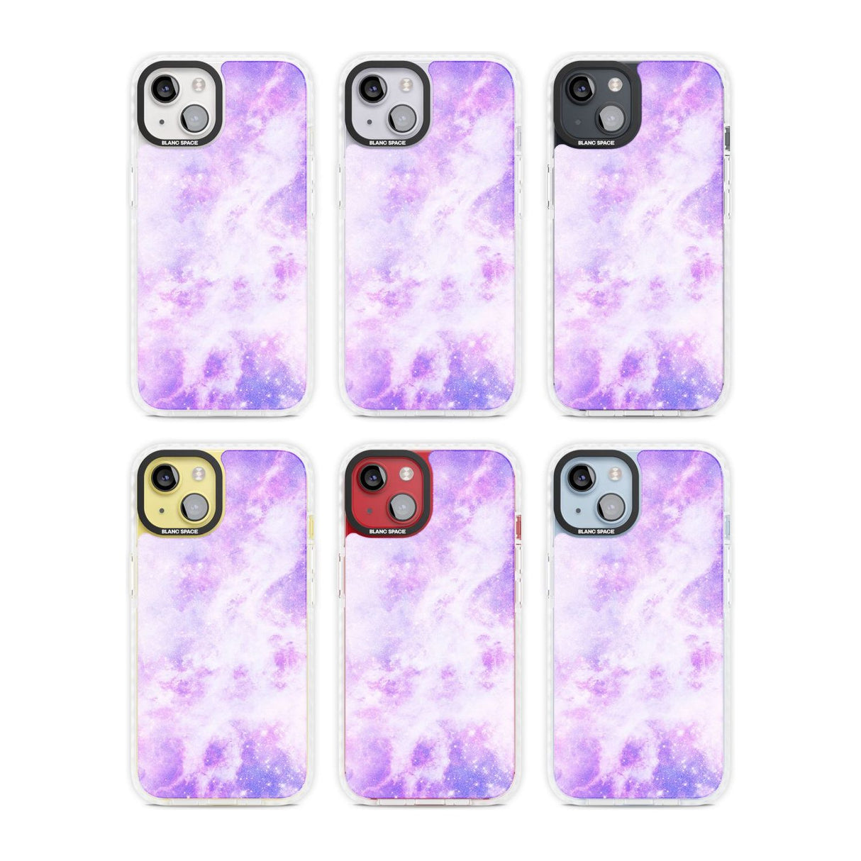 Purple Galaxy Pattern Design