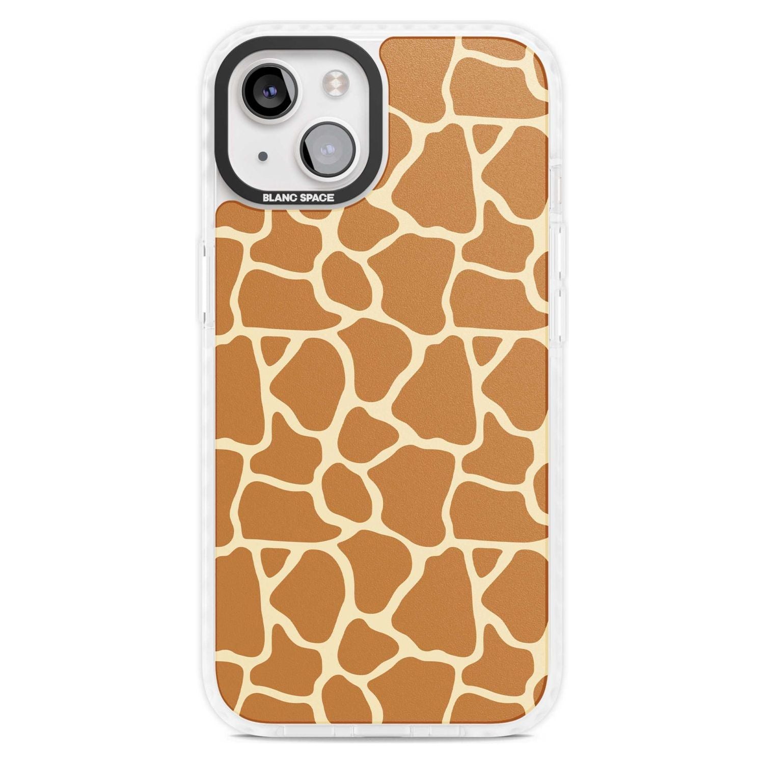 Giraffe Pattern Phone Case iPhone 15 Plus / Magsafe Impact Case,iPhone 15 / Magsafe Impact Case Blanc Space
