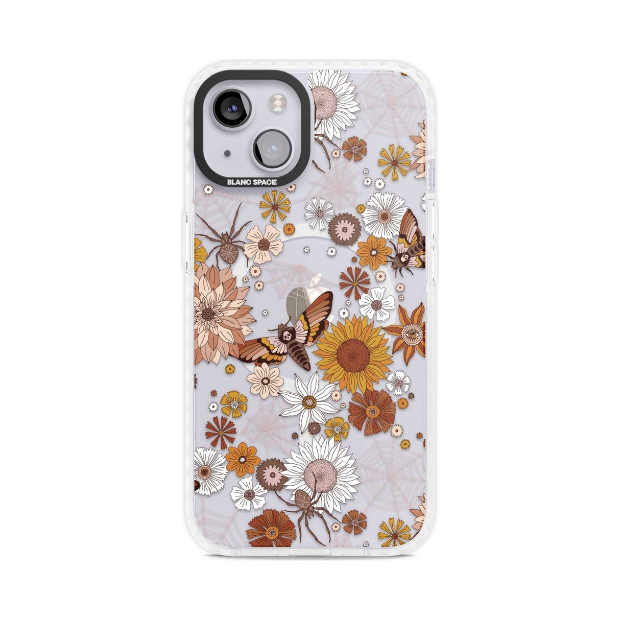 Halloween Wildlife Phone Case iPhone 15 Plus / Magsafe Impact Case,iPhone 15 / Magsafe Impact Case Blanc Space