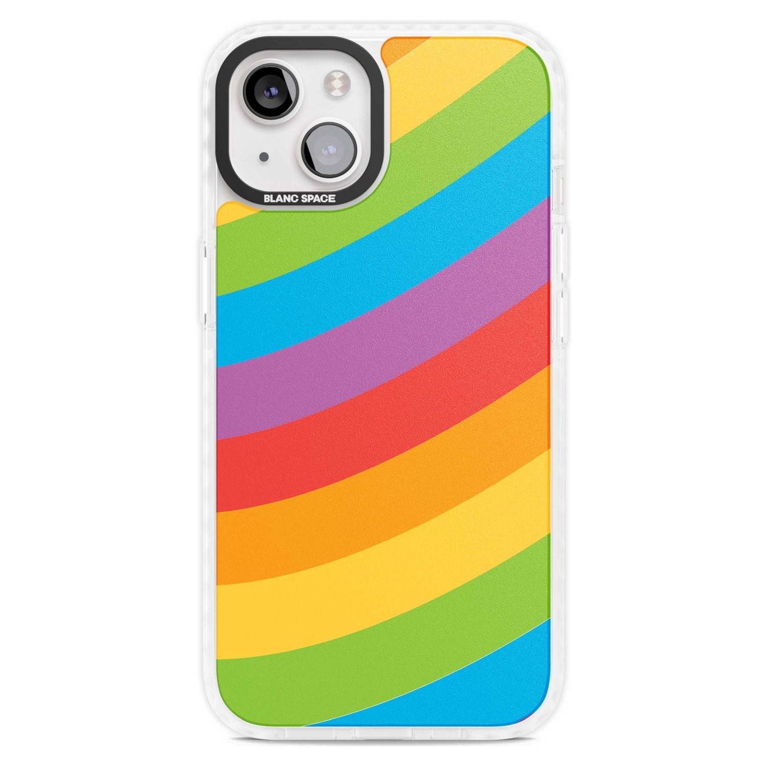 Lucky Rainbow Phone Case iPhone 15 Plus / Magsafe Impact Case,iPhone 15 / Magsafe Impact Case Blanc Space