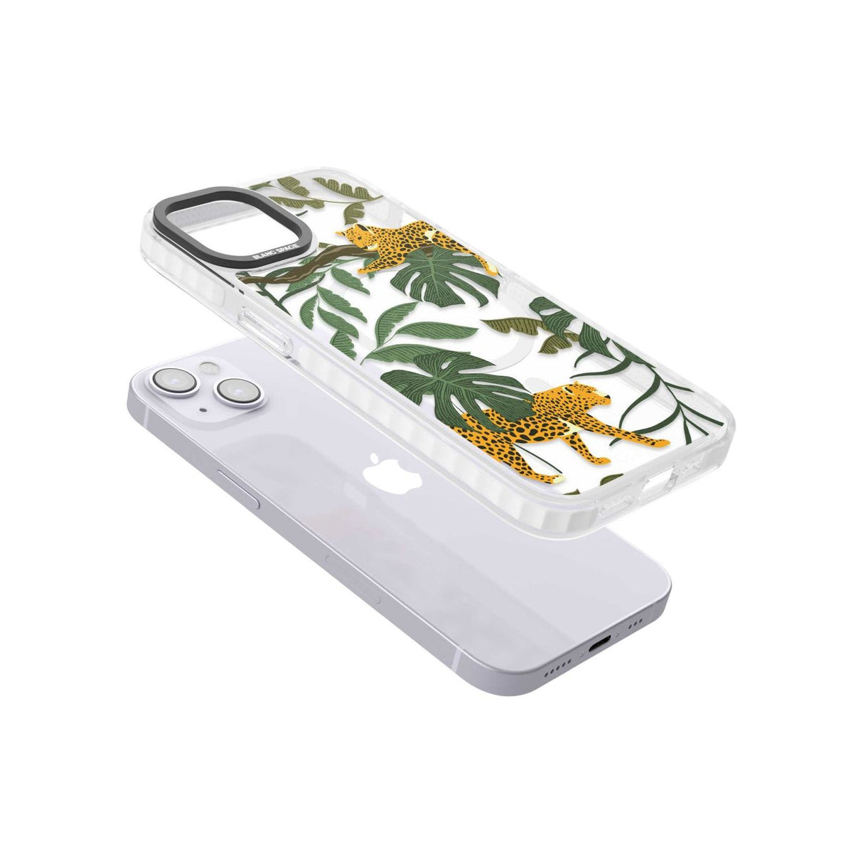 Two Jaguars & Foliage Jungle Cat Pattern