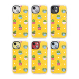 Plant Faces Kawaii Pattern