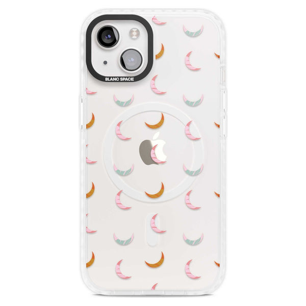 Colourful Crescent Moons