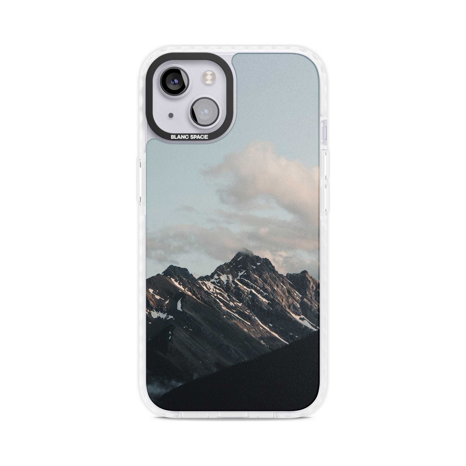 Mountain Range Phone Case iPhone 15 Plus / Magsafe Impact Case,iPhone 15 / Magsafe Impact Case Blanc Space