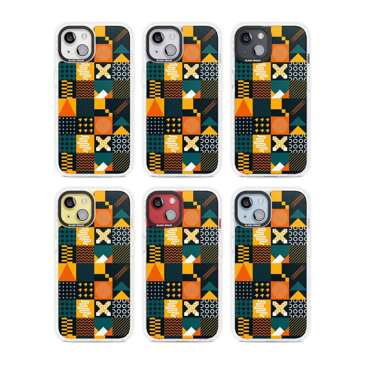 Funky Geometric Patterns: Orange & Dark Green Phone Case iPhone 15 Pro Max / Black Impact Case,iPhone 15 Plus / Black Impact Case,iPhone 15 Pro / Black Impact Case,iPhone 15 / Black Impact Case,iPhone 15 Pro Max / Impact Case,iPhone 15 Plus / Impact Case,iPhone 15 Pro / Impact Case,iPhone 15 / Impact Case,iPhone 15 Pro Max / Magsafe Black Impact Case,iPhone 15 Plus / Magsafe Black Impact Case,iPhone 15 Pro / Magsafe Black Impact Case,iPhone 15 / Magsafe Black Impact Case,iPhone 14 Pro Max / Black Impact Cas