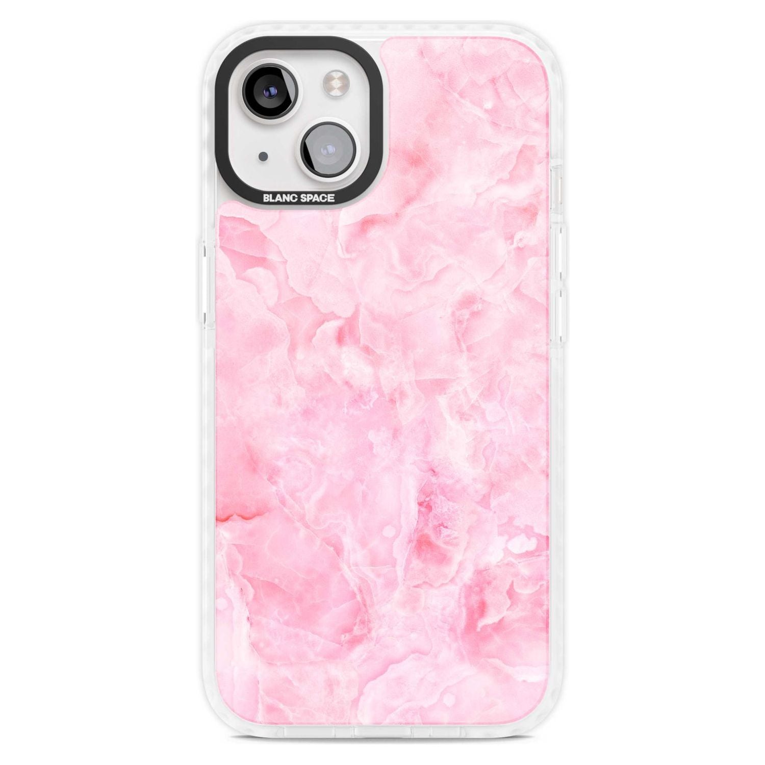 Bright Pink Onyx Marble Texture Phone Case iPhone 15 Plus / Magsafe Impact Case,iPhone 15 / Magsafe Impact Case Blanc Space