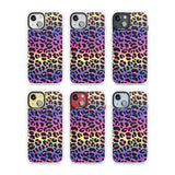 Rainbow Gradient Leopard Print