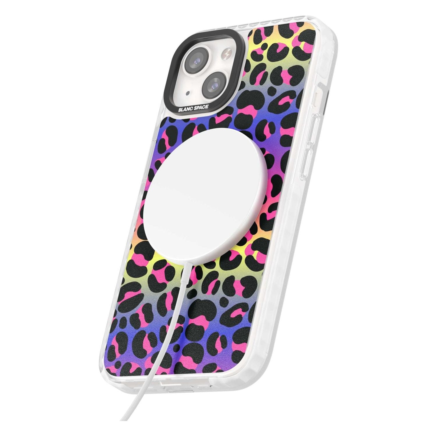 Rainbow Gradient Leopard