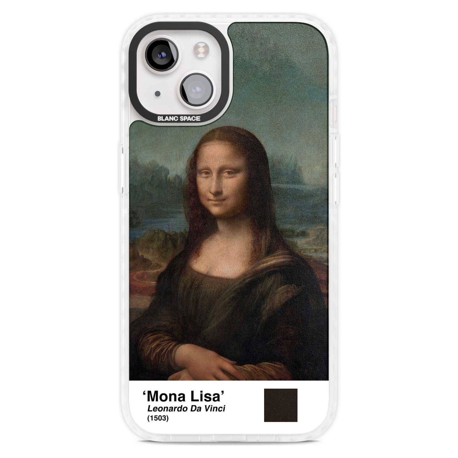 Mona Lisa Phone Case iPhone 15 Plus / Magsafe Impact Case,iPhone 15 / Magsafe Impact Case Blanc Space