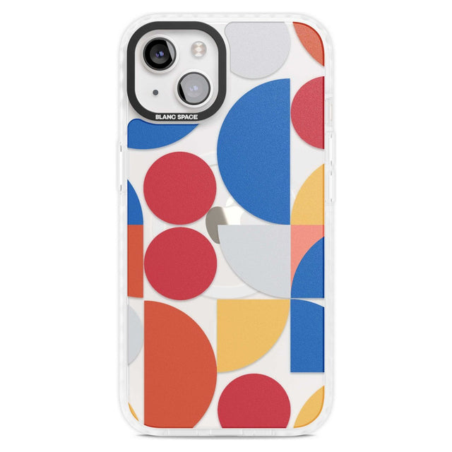 Abstract Colourful Mix Phone Case iPhone 15 Plus / Magsafe Impact Case,iPhone 15 / Magsafe Impact Case Blanc Space