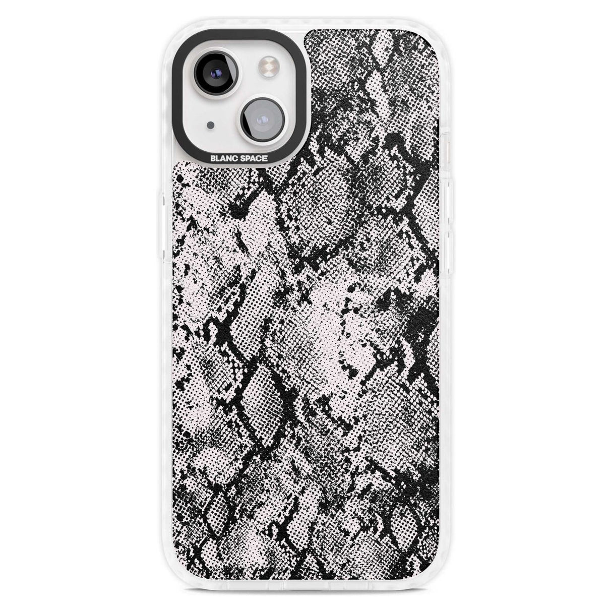 Pastel Snakeskin - Grey Phone Case iPhone 15 Plus / Magsafe Impact Case,iPhone 15 / Magsafe Impact Case Blanc Space