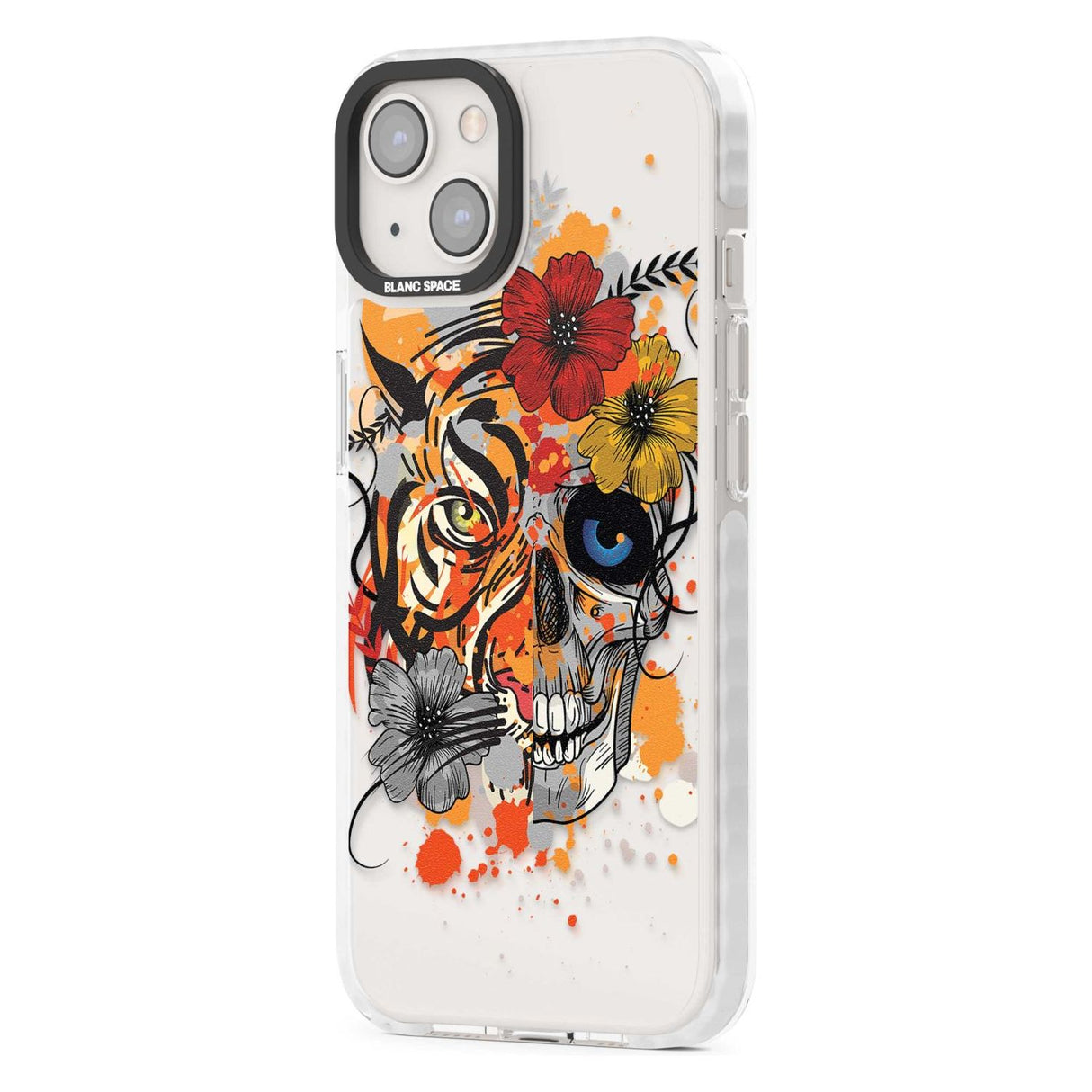 Sugar Skull Tiger Floral