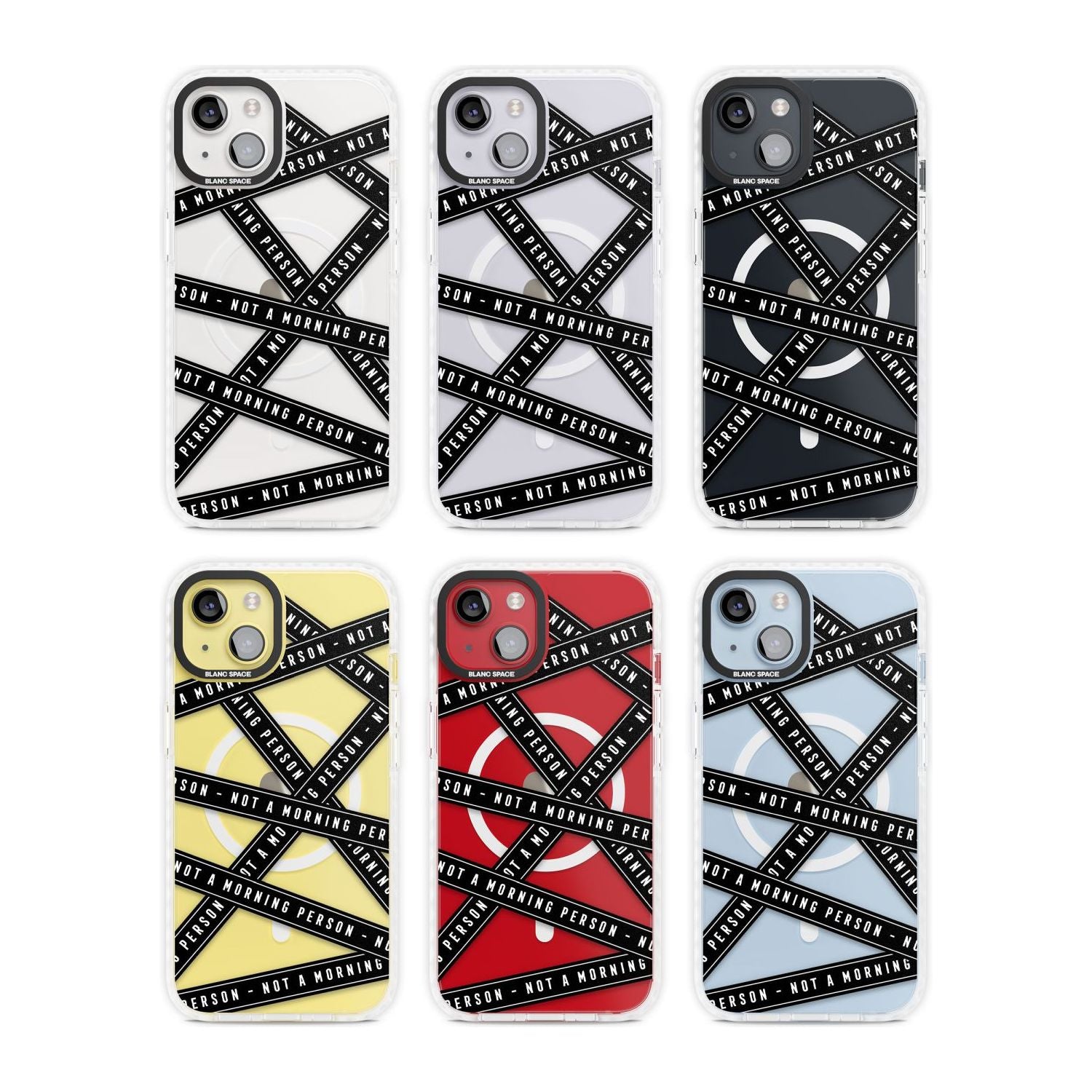 Caution Tape (Clear) Not a Morning Person Phone Case iPhone 15 Pro Max / Black Impact Case,iPhone 15 Plus / Black Impact Case,iPhone 15 Pro / Black Impact Case,iPhone 15 / Black Impact Case,iPhone 15 Pro Max / Impact Case,iPhone 15 Plus / Impact Case,iPhone 15 Pro / Impact Case,iPhone 15 / Impact Case,iPhone 15 Pro Max / Magsafe Black Impact Case,iPhone 15 Plus / Magsafe Black Impact Case,iPhone 15 Pro / Magsafe Black Impact Case,iPhone 15 / Magsafe Black Impact Case,iPhone 14 Pro Max / Black Impact Case,iP
