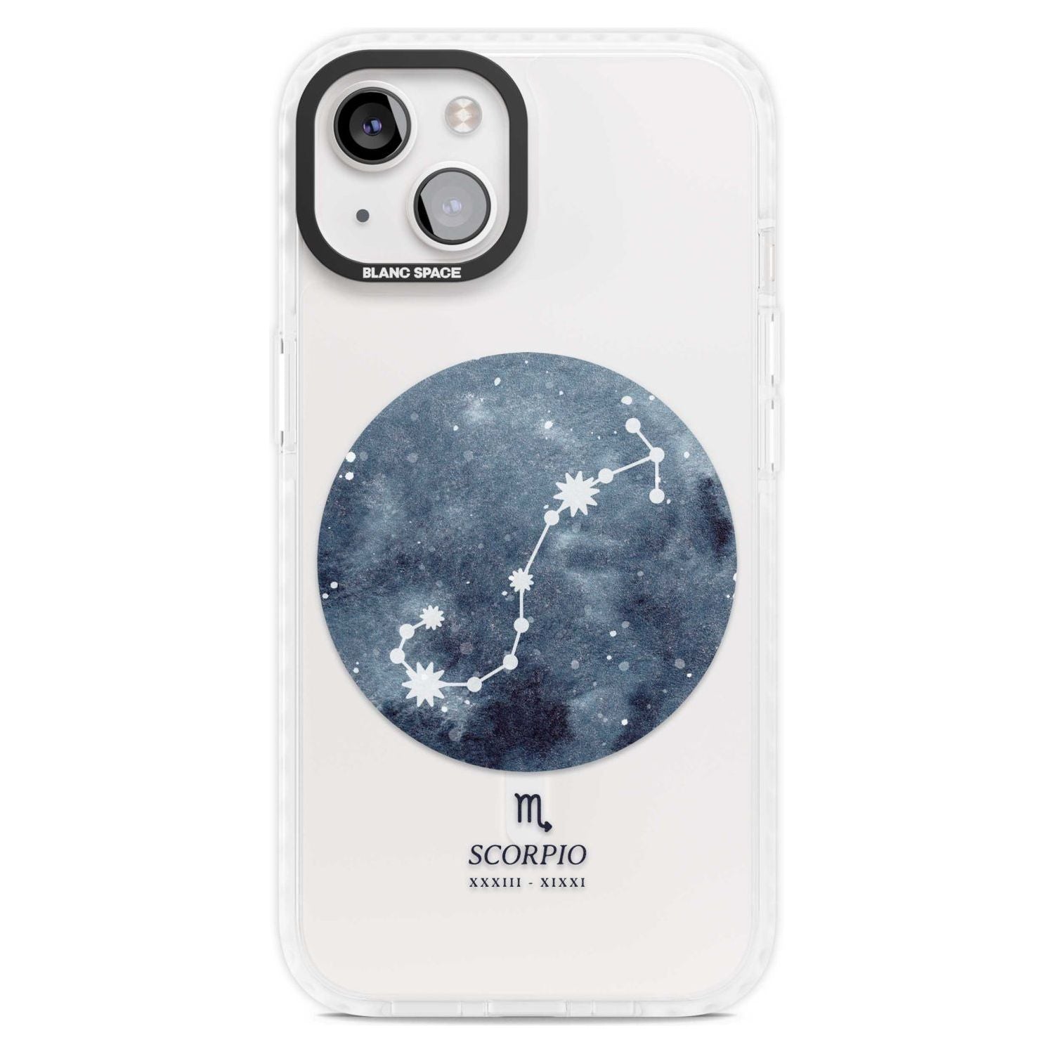 Scorpio Zodiac Blue