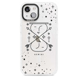 Gemini Emblem - Transparent Design Phone Case iPhone 15 Plus / Magsafe Impact Case,iPhone 15 / Magsafe Impact Case Blanc Space