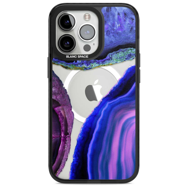 Violet Agate Slice