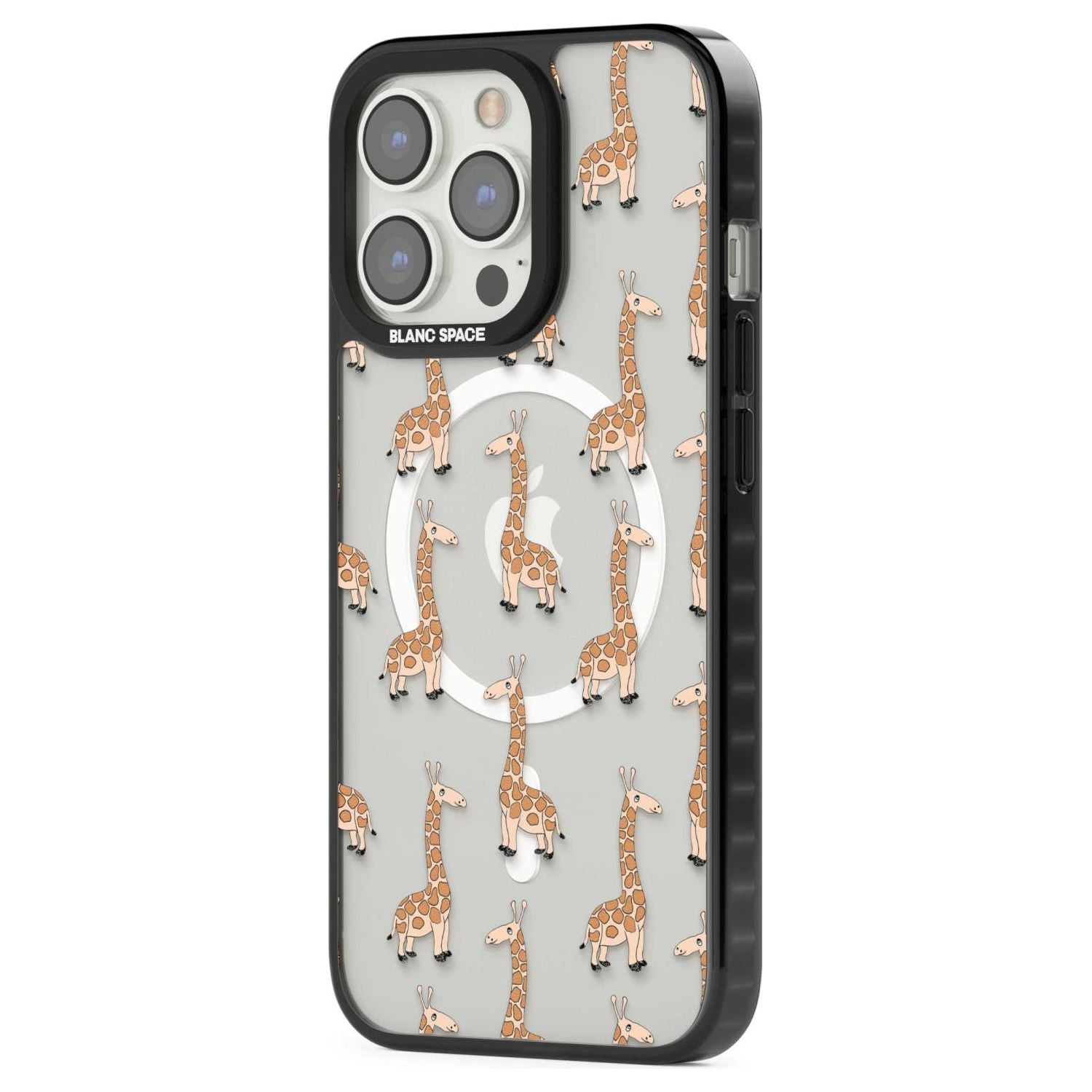Cute Giraffe Pattern Clear