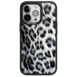 Animal Fur Pattern - Snow Leopard Phone Case iPhone 15 Pro / Magsafe Black Impact Case,iPhone 15 Pro Max / Magsafe Black Impact Case,iPhone 14 Pro Max / Magsafe Black Impact Case,iPhone 13 Pro / Magsafe Black Impact Case,iPhone 14 Pro / Magsafe Black Impact Case Blanc Space