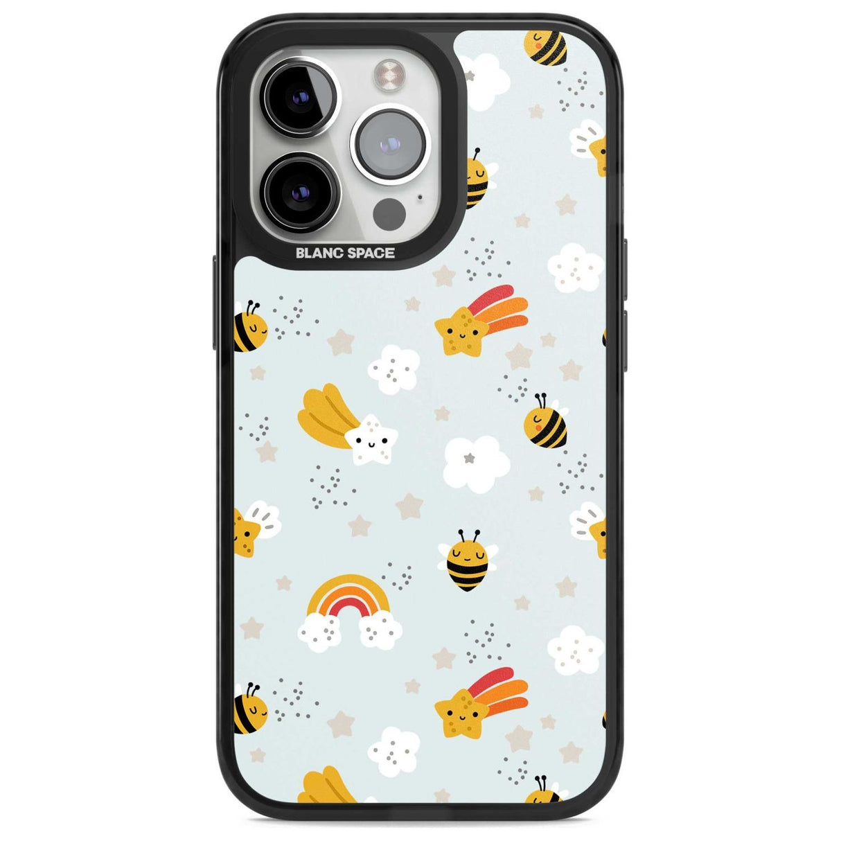 Sweet As Honey Patterns: Bees & Rainbows