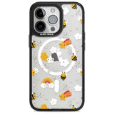 Busy Bee Phone Case iPhone 15 Pro Max / Magsafe Black Impact Case,iPhone 15 Pro / Magsafe Black Impact Case,iPhone 14 Pro Max / Magsafe Black Impact Case,iPhone 14 Pro / Magsafe Black Impact Case,iPhone 13 Pro / Magsafe Black Impact Case Blanc Space