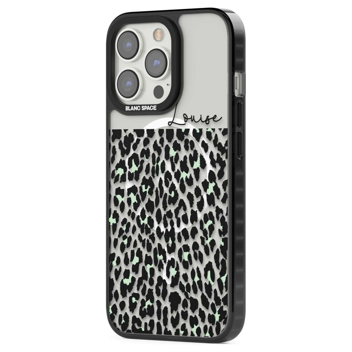 Personalised Seafoam Green & Cursive Leopard Spots Custom Phone Case iPhone 15 Pro Max / Black Impact Case,iPhone 15 Plus / Black Impact Case,iPhone 15 Pro / Black Impact Case,iPhone 15 / Black Impact Case,iPhone 15 Pro Max / Impact Case,iPhone 15 Plus / Impact Case,iPhone 15 Pro / Impact Case,iPhone 15 / Impact Case,iPhone 15 Pro Max / Magsafe Black Impact Case,iPhone 15 Plus / Magsafe Black Impact Case,iPhone 15 Pro / Magsafe Black Impact Case,iPhone 15 / Magsafe Black Impact Case,iPhone 14 Pro Max / Blac