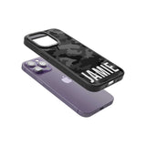 Personalised Horizontal Name Black Camouflage Custom Phone Case iPhone 15 Pro Max / Black Impact Case,iPhone 15 Plus / Black Impact Case,iPhone 15 Pro / Black Impact Case,iPhone 15 / Black Impact Case,iPhone 15 Pro Max / Impact Case,iPhone 15 Plus / Impact Case,iPhone 15 Pro / Impact Case,iPhone 15 / Impact Case,iPhone 15 Pro Max / Magsafe Black Impact Case,iPhone 15 Plus / Magsafe Black Impact Case,iPhone 15 Pro / Magsafe Black Impact Case,iPhone 15 / Magsafe Black Impact Case,iPhone 14 Pro Max / Black Imp