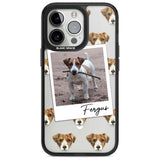 Personalised Jack Russell - Dog Photo Custom Phone Case iPhone 15 Pro Max / Magsafe Black Impact Case,iPhone 15 Pro / Magsafe Black Impact Case,iPhone 14 Pro Max / Magsafe Black Impact Case,iPhone 14 Pro / Magsafe Black Impact Case,iPhone 13 Pro / Magsafe Black Impact Case Blanc Space