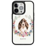 Personalised Brown Cocker Spaniel - Watercolour Dog Portrait Custom Phone Case iPhone 15 Pro Max / Magsafe Black Impact Case,iPhone 15 Pro / Magsafe Black Impact Case,iPhone 14 Pro Max / Magsafe Black Impact Case,iPhone 14 Pro / Magsafe Black Impact Case,iPhone 13 Pro / Magsafe Black Impact Case Blanc Space