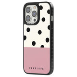 Personalised Pink Border Polka Dot Custom Phone Case iPhone 15 Pro Max / Black Impact Case,iPhone 15 Plus / Black Impact Case,iPhone 15 Pro / Black Impact Case,iPhone 15 / Black Impact Case,iPhone 15 Pro Max / Impact Case,iPhone 15 Plus / Impact Case,iPhone 15 Pro / Impact Case,iPhone 15 / Impact Case,iPhone 15 Pro Max / Magsafe Black Impact Case,iPhone 15 Plus / Magsafe Black Impact Case,iPhone 15 Pro / Magsafe Black Impact Case,iPhone 15 / Magsafe Black Impact Case,iPhone 14 Pro Max / Black Impact Case,iP