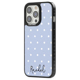 Personalised Simple Light Blue Dots Custom Phone Case iPhone 15 Pro Max / Black Impact Case,iPhone 15 Plus / Black Impact Case,iPhone 15 Pro / Black Impact Case,iPhone 15 / Black Impact Case,iPhone 15 Pro Max / Impact Case,iPhone 15 Plus / Impact Case,iPhone 15 Pro / Impact Case,iPhone 15 / Impact Case,iPhone 15 Pro Max / Magsafe Black Impact Case,iPhone 15 Plus / Magsafe Black Impact Case,iPhone 15 Pro / Magsafe Black Impact Case,iPhone 15 / Magsafe Black Impact Case,iPhone 14 Pro Max / Black Impact Case,i